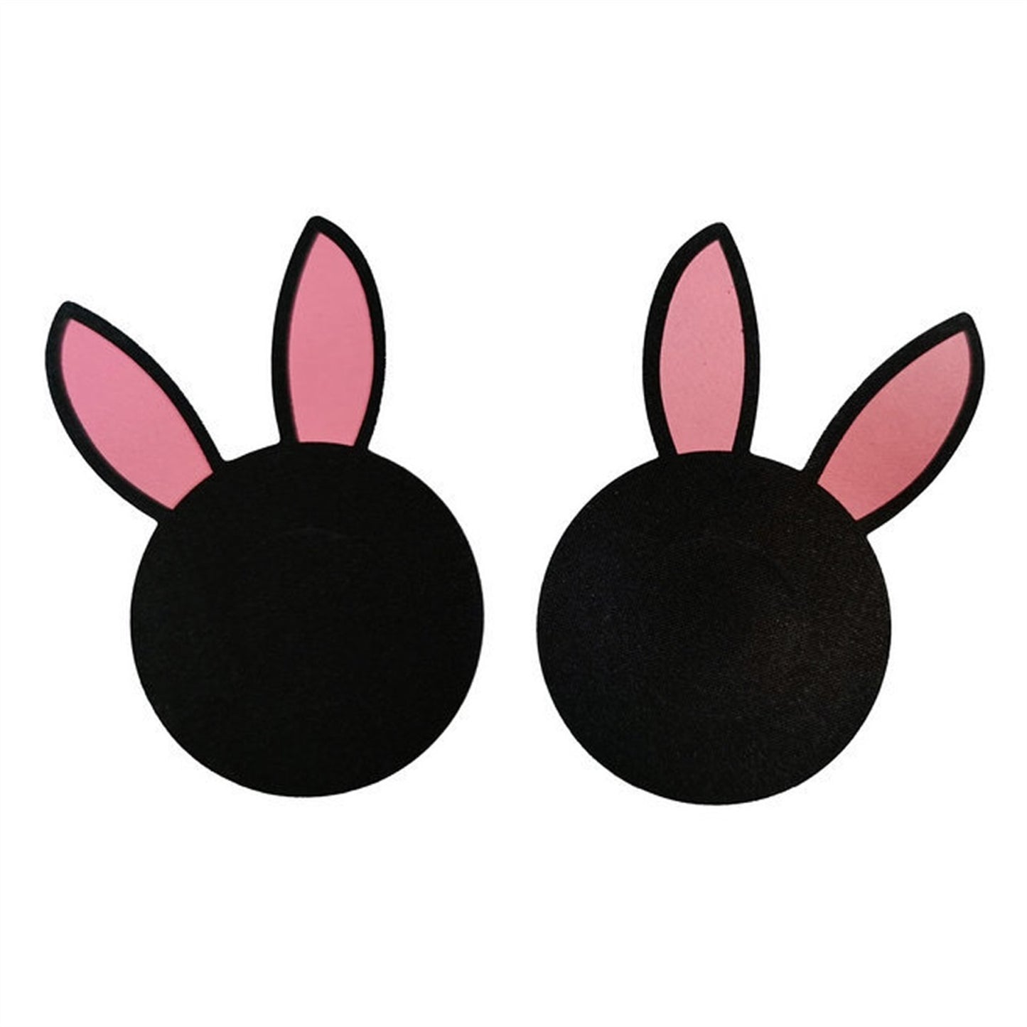 Fashion Cute Disposable Black Rabbit Ears Nipple C