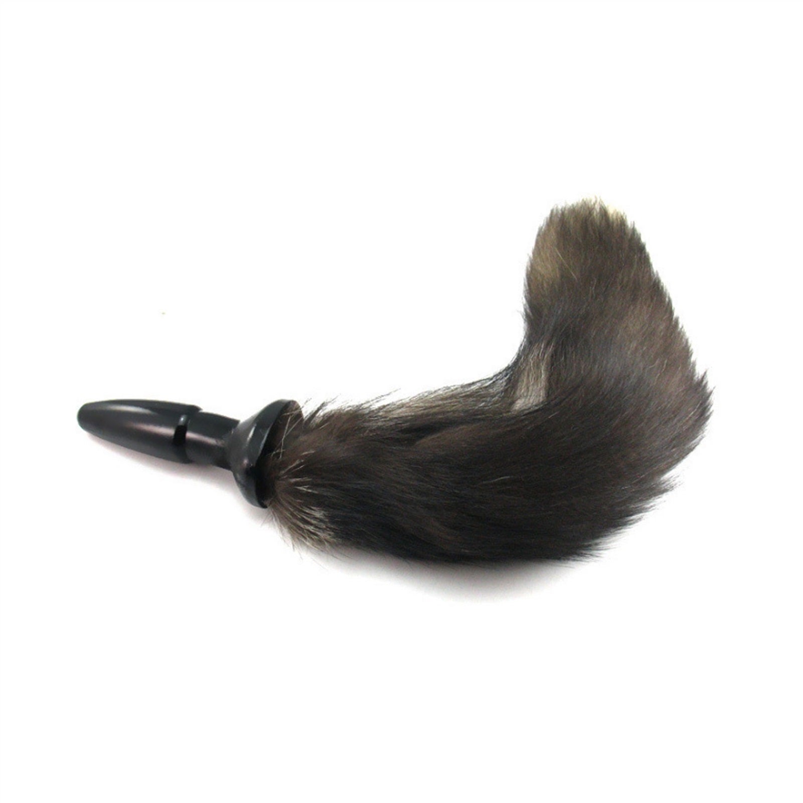 Fox Tail Stainless Steel Crystal Jewelry Plug For 