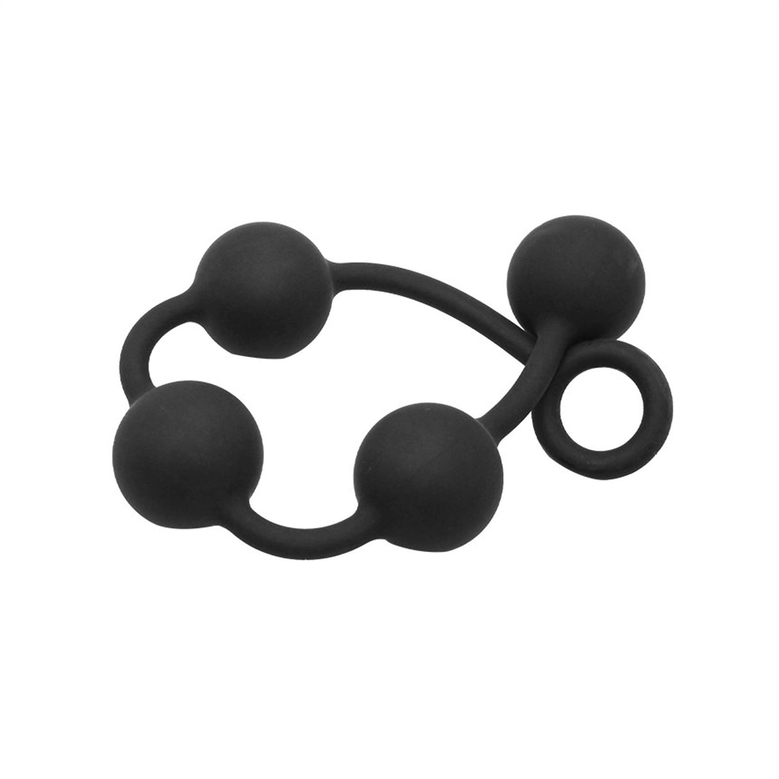 Beads Silicone Anal Plug Ring For Couple Game Bedr