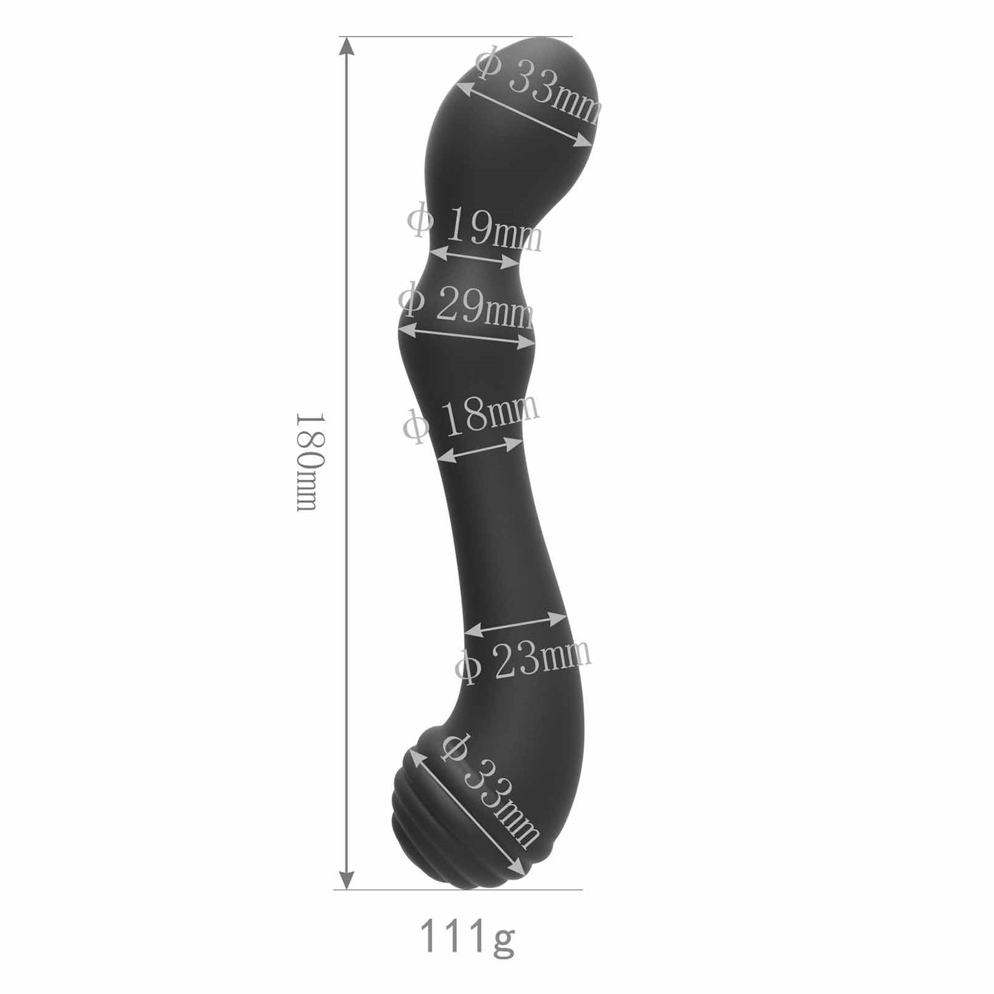 Anal Butt Plug - Silicone Sex Toy, Trainer, Prosta