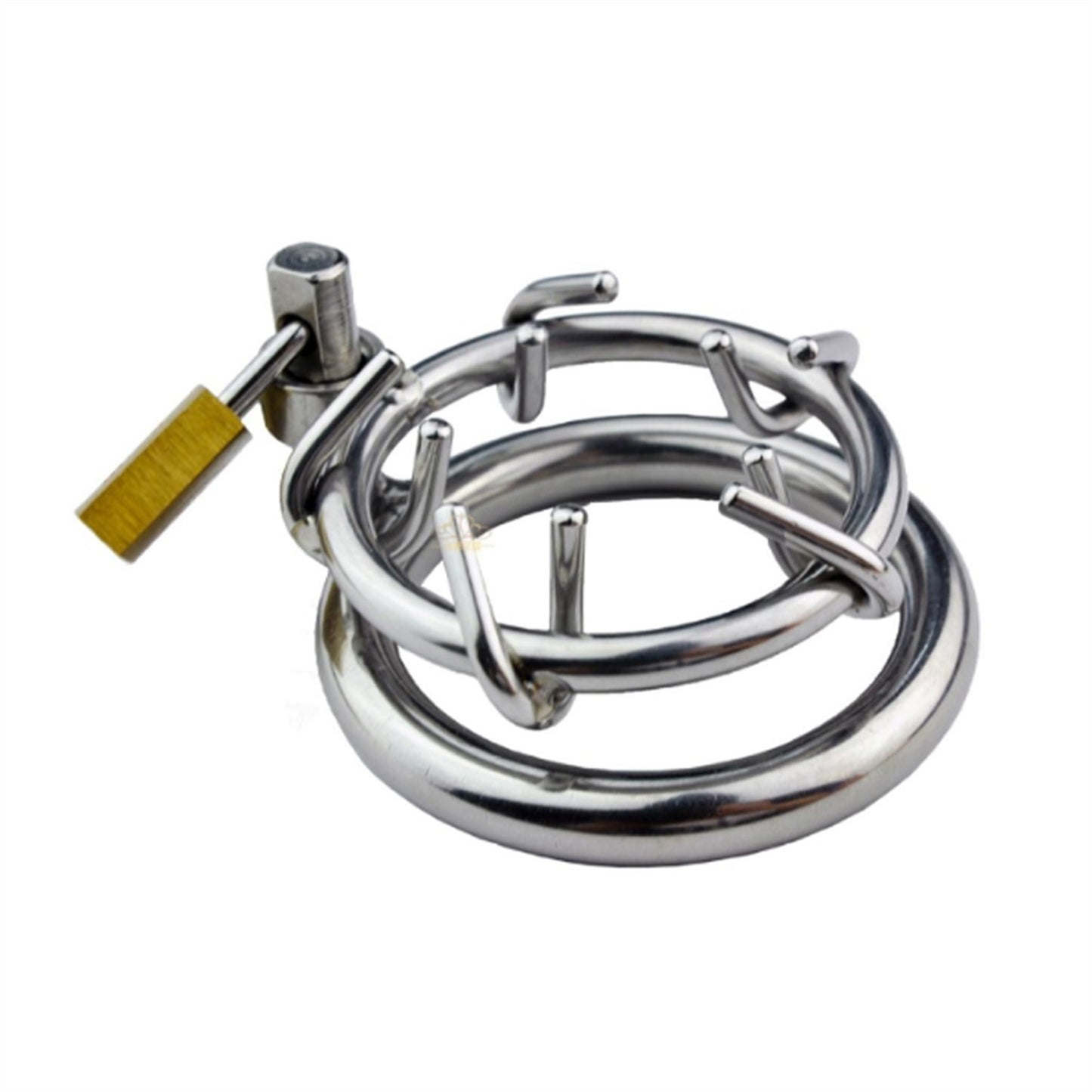 Male Stainless Steel Chastity Device Metal Chastit