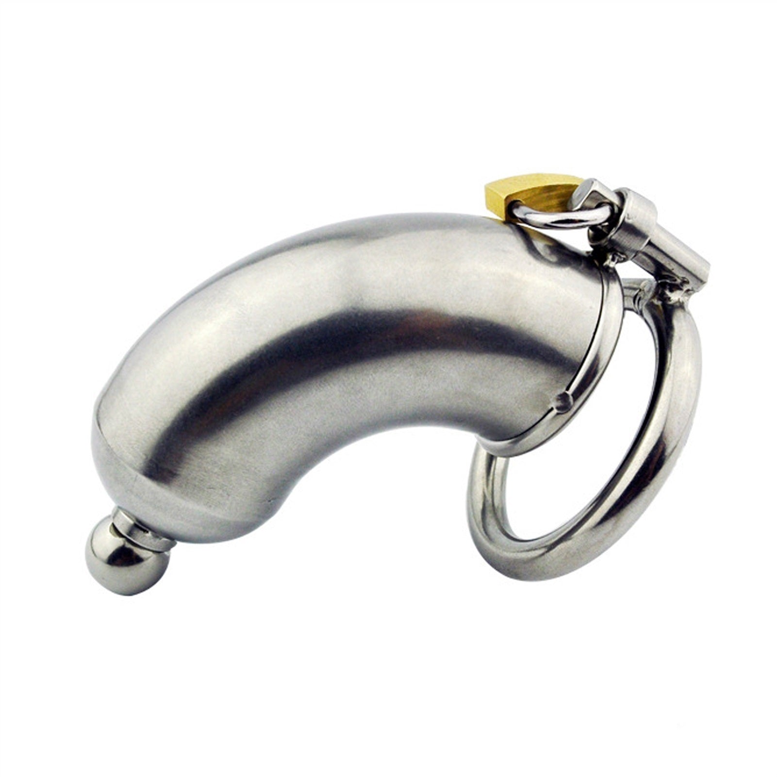 For Men Stainless Steel Protection Cage Lock Bindi