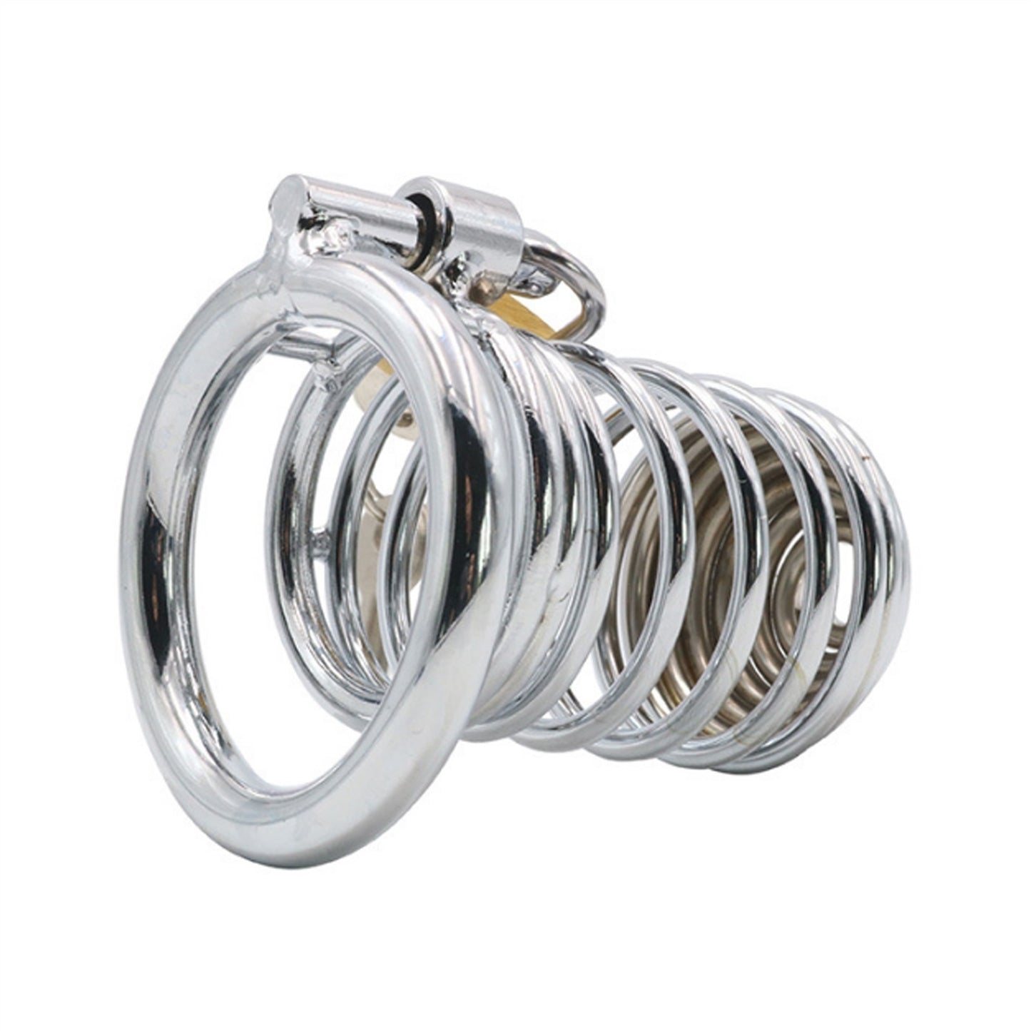 For Male Stainless Steel Metal Protection Cage Wit