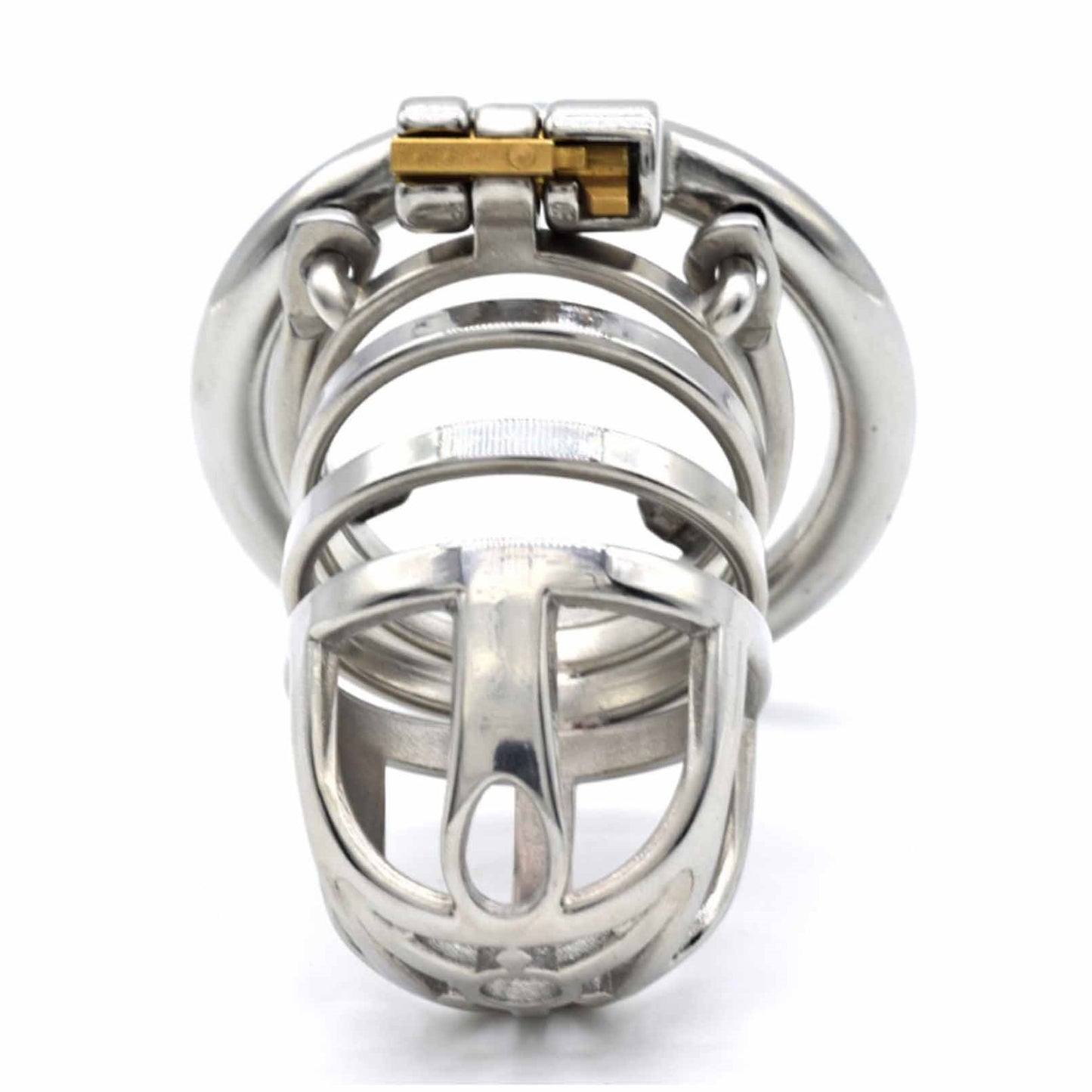 Stainless Steel Protection Cage Lock For Men Bindi