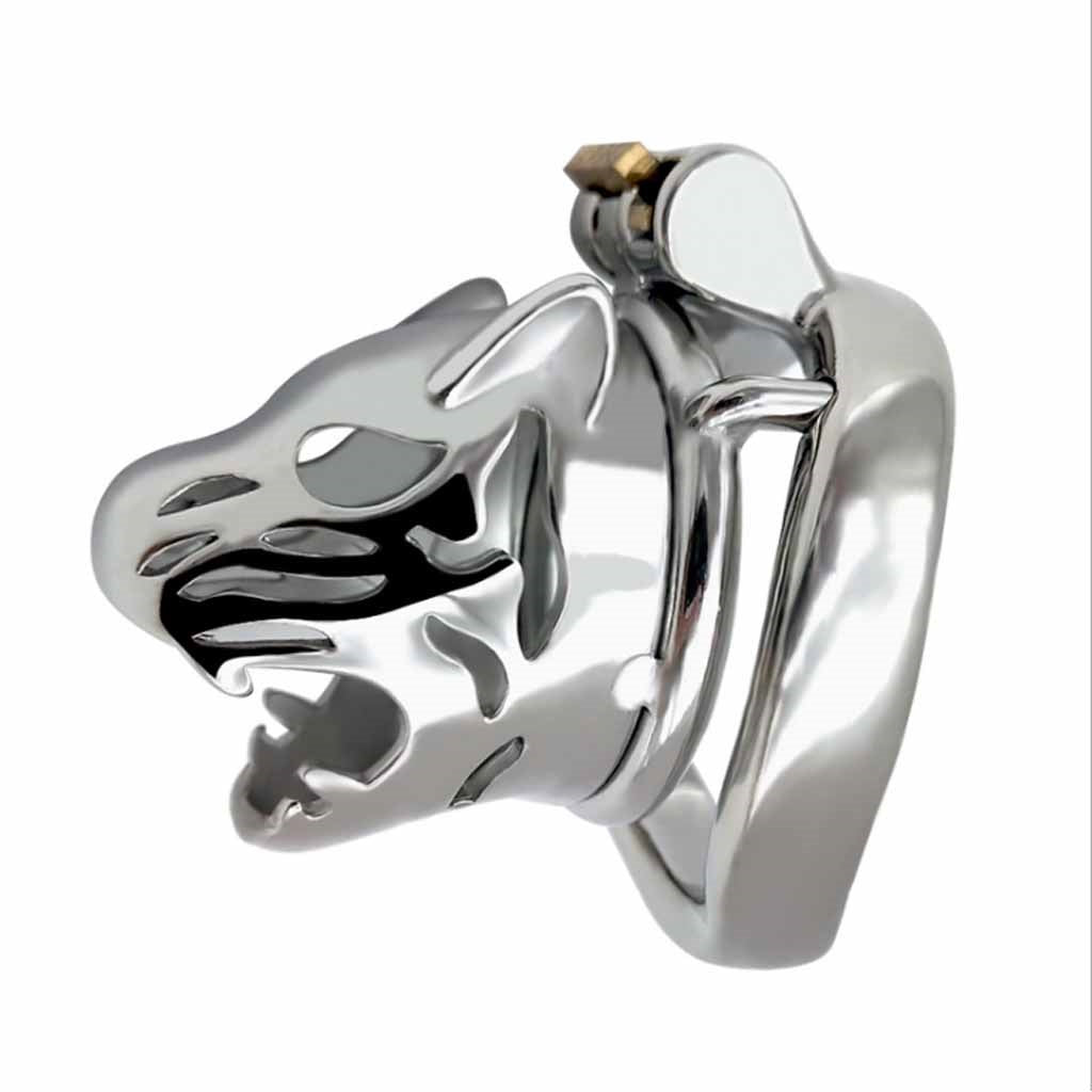 Bondage Chastity Lock Male Stainless Steel Cock Ca