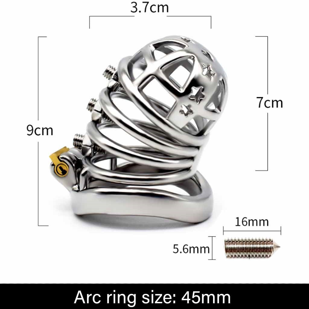 Super Small Male Chastity Device, Stealth Convenie