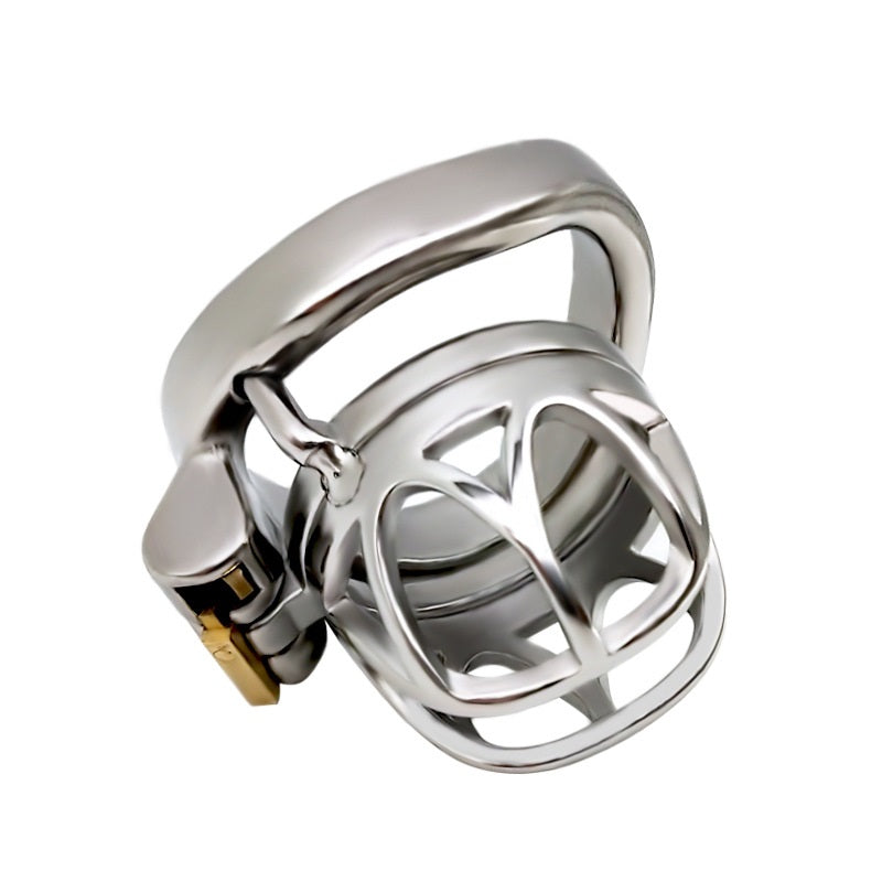 Male Cock Cage Chastity Device, Stainless Steel Ch