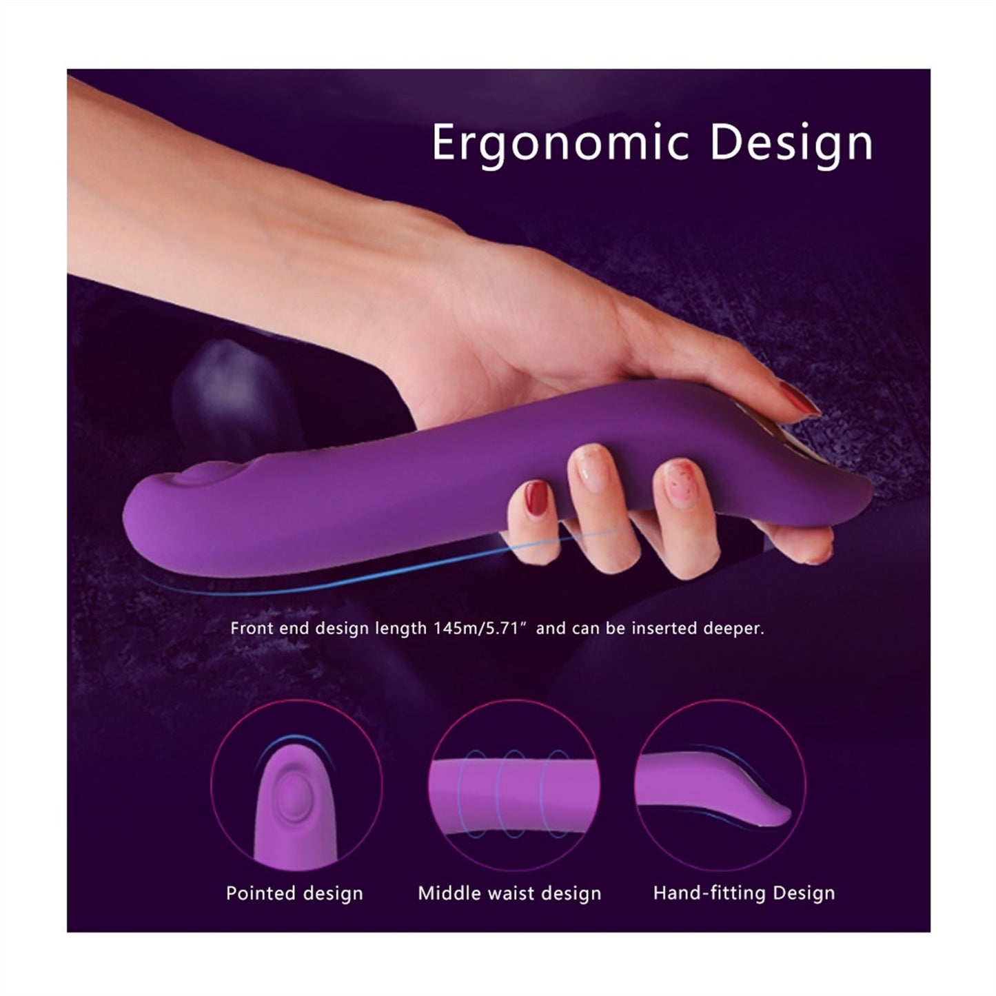 USB Charging Wand Massager For Women Adult Sex Toy