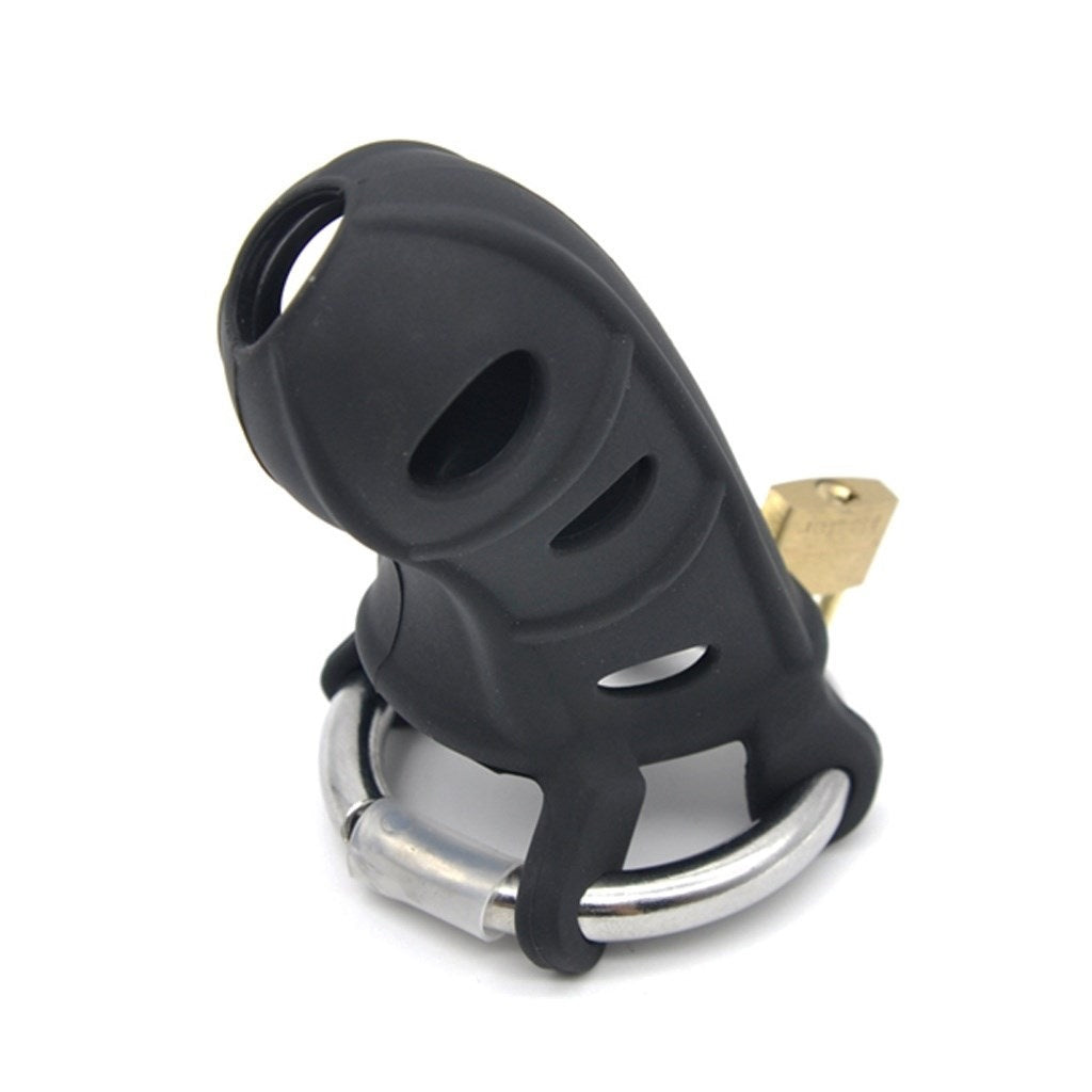 PVC Protection cage Stainless Steel Ring Male Lock