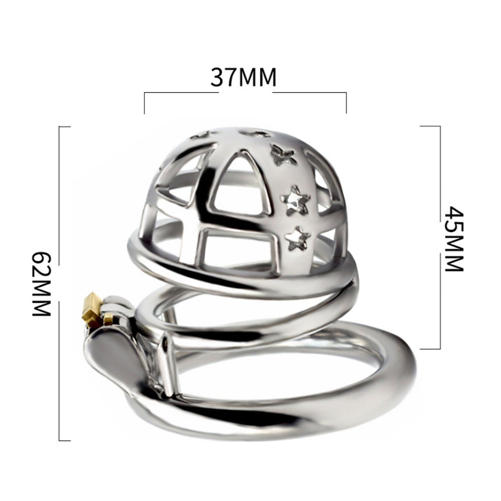 Master Slave Chastity Device 304 Stainless-steel M