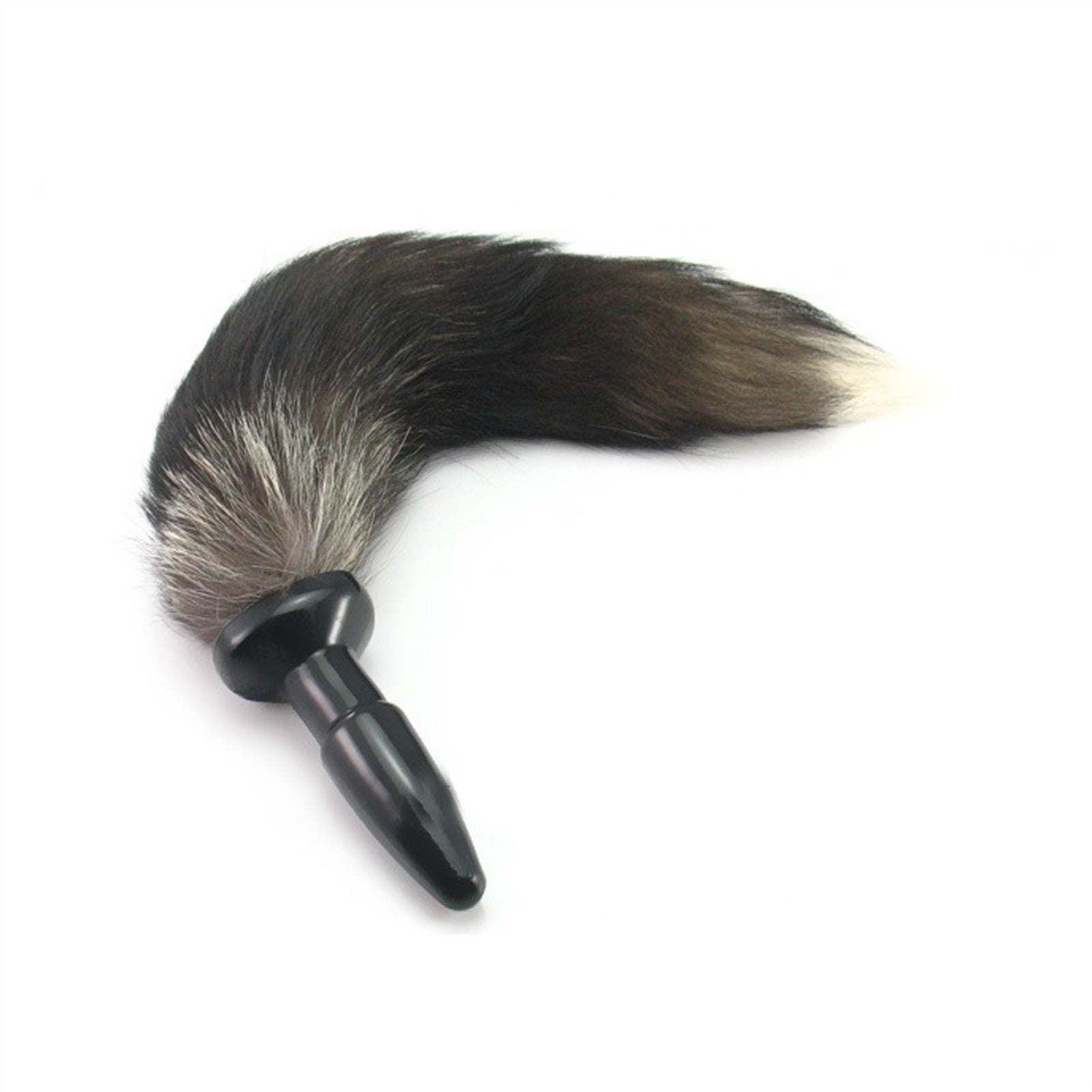 Fox Tail Stainless Steel Crystal Jewelry Plug For 