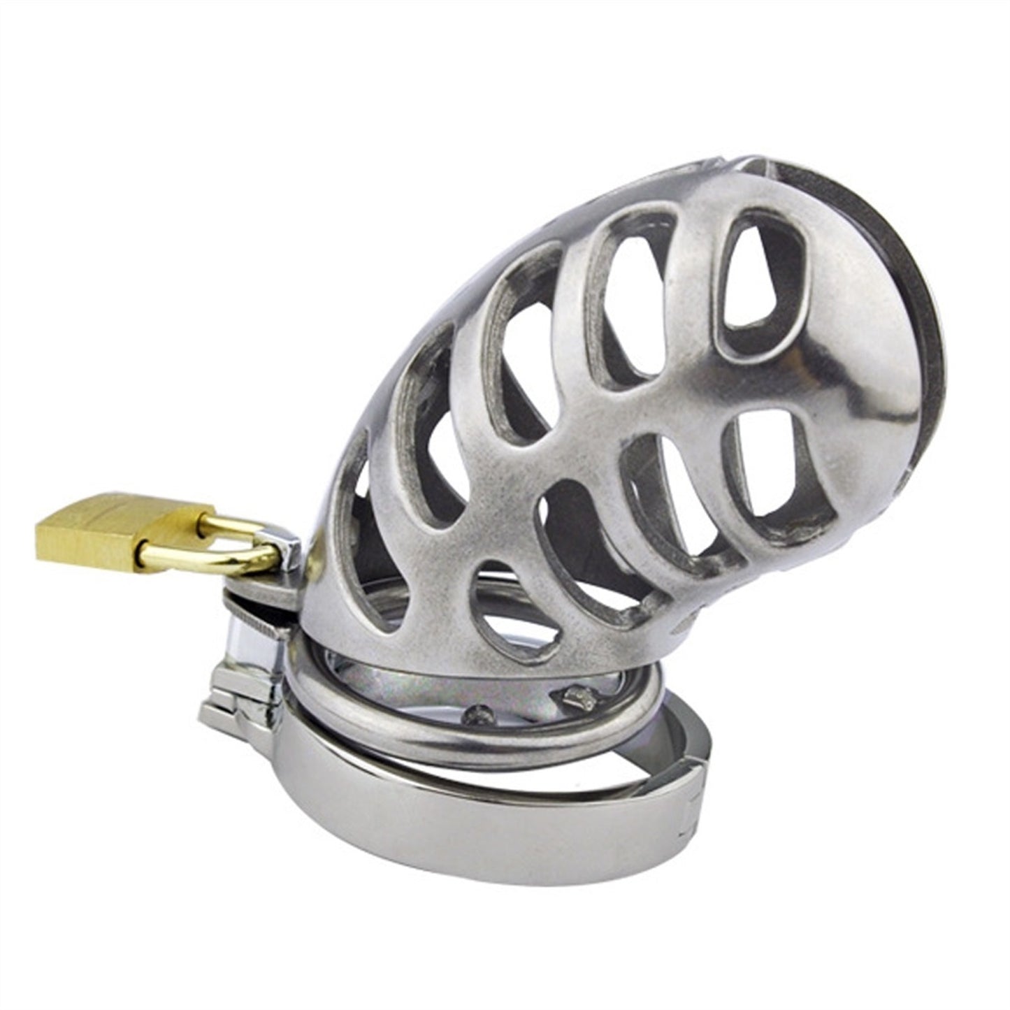 Male Stainless Steel Chastity Device Adult Toy Cha