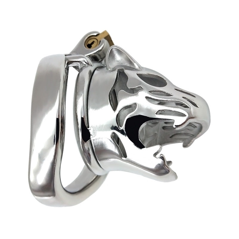 Bondage Chastity Lock Male Stainless Steel Cock Ca