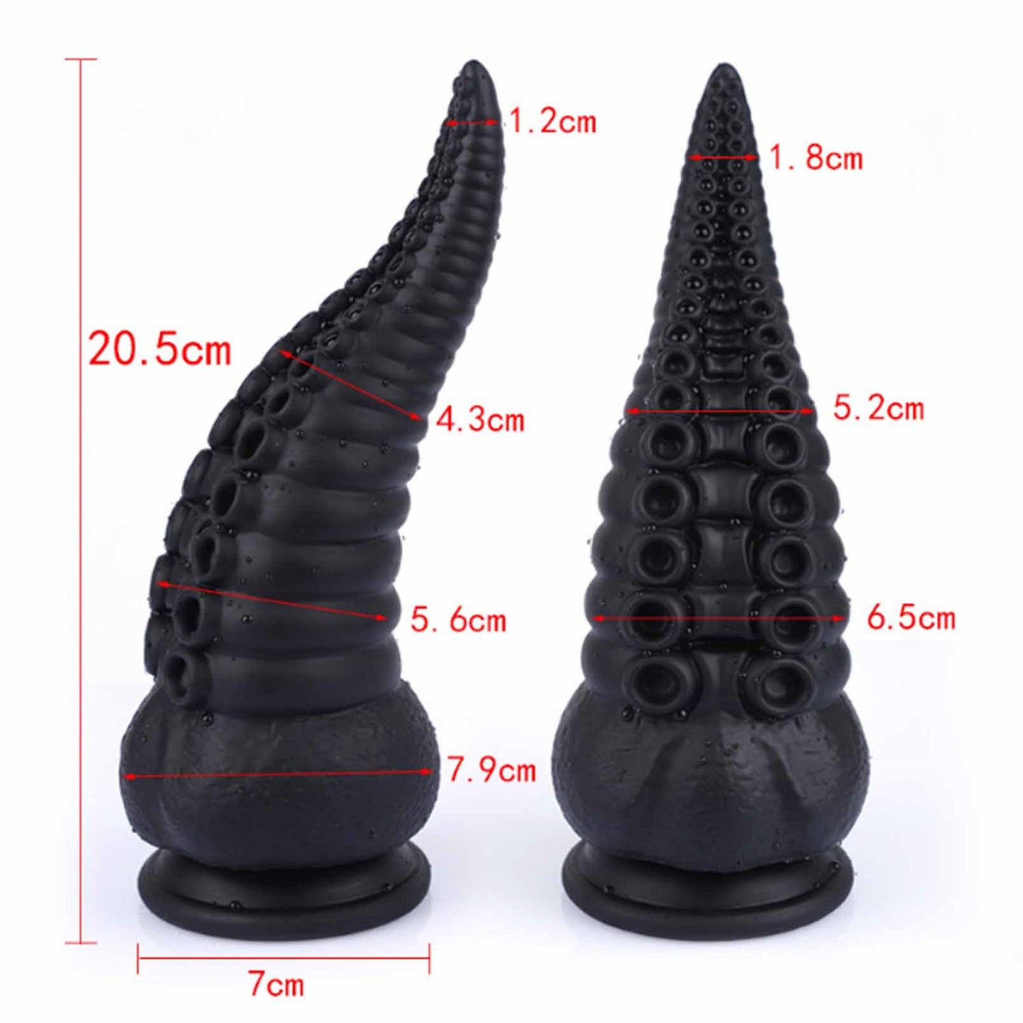 Octopus Big Dildo Anal Plug Bumpy Adult Toy with H