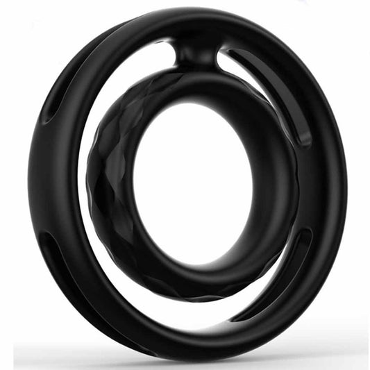 Silicone Cock Ring Set Cock Rings for Men Dual Pen