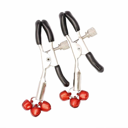 Nipple Clamps with Bell Non Pierced Nipple Rings N