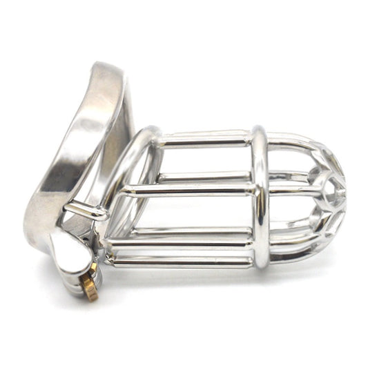 Male Cock Cage Chastity Device, Stainless Steel Ul