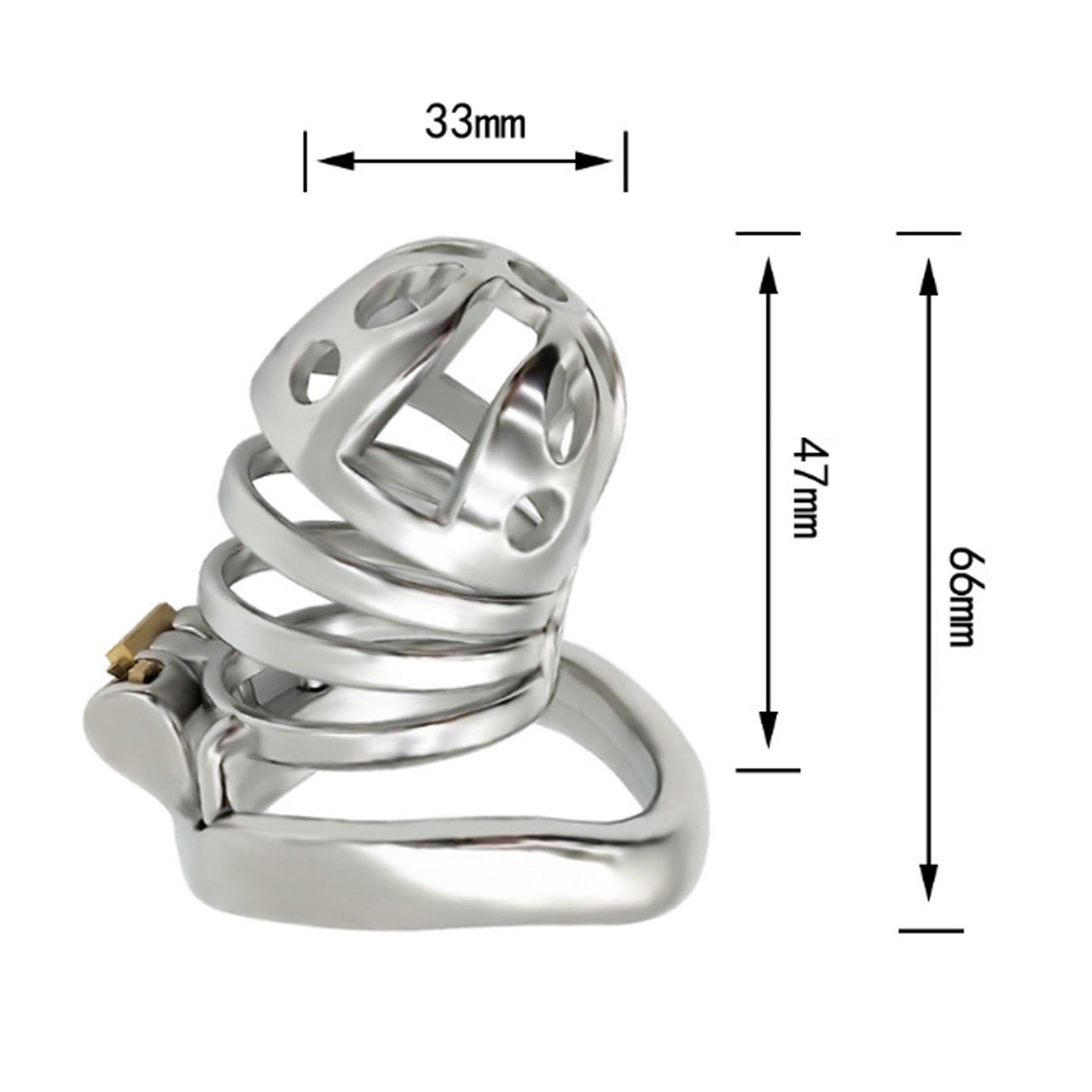 Master Slave Chastity Device 304 Stainless-steel M