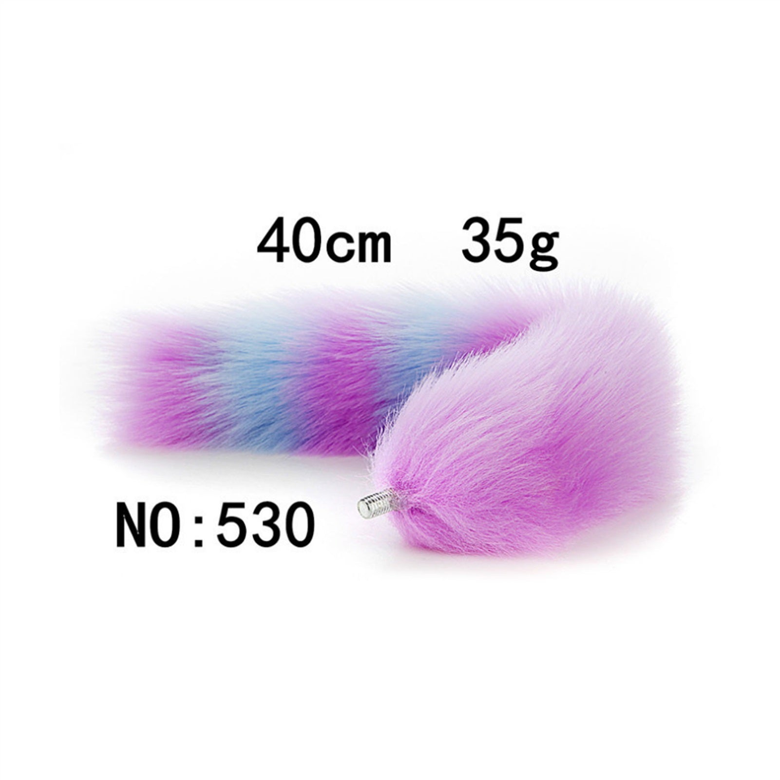 Faux fox tail anal plug ear hairpin set cosplay ad