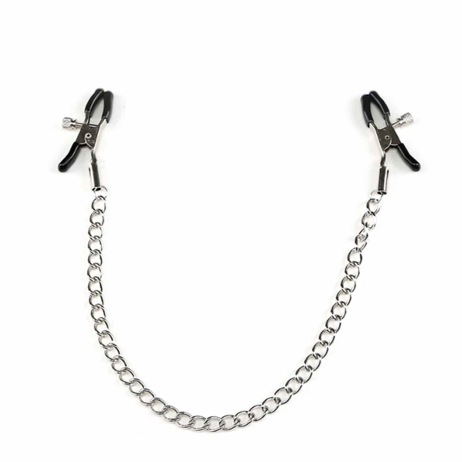 Nipple Ring with Choker Necklaces Stainless Steel 