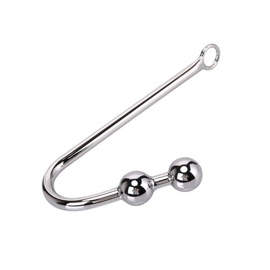 2 Balls Hook Stainless Steel Metal Ball Solid Meta