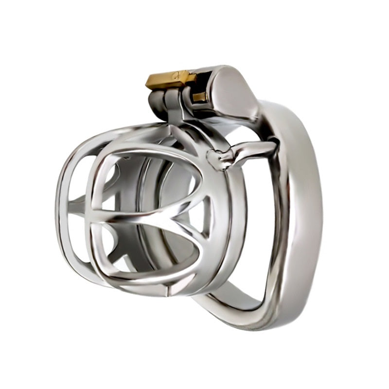 Male Cock Cage Chastity Device, Stainless Steel Ch