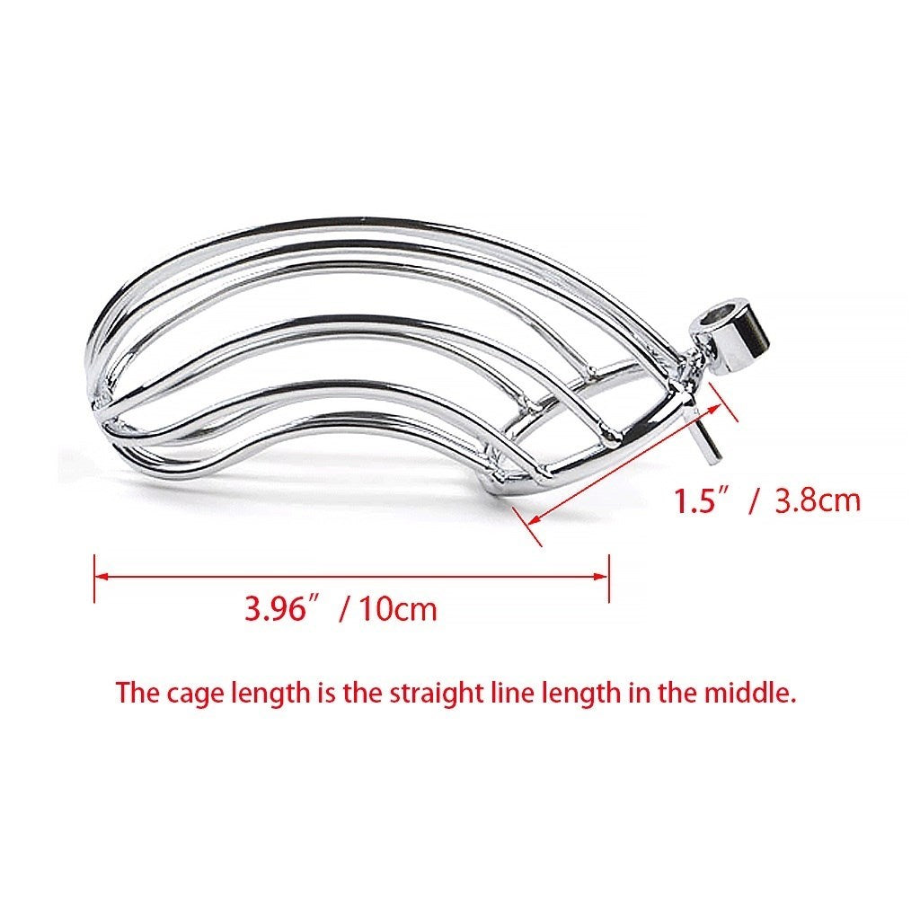 Metal Cage Ring Device Belt Cage For Man Underwear