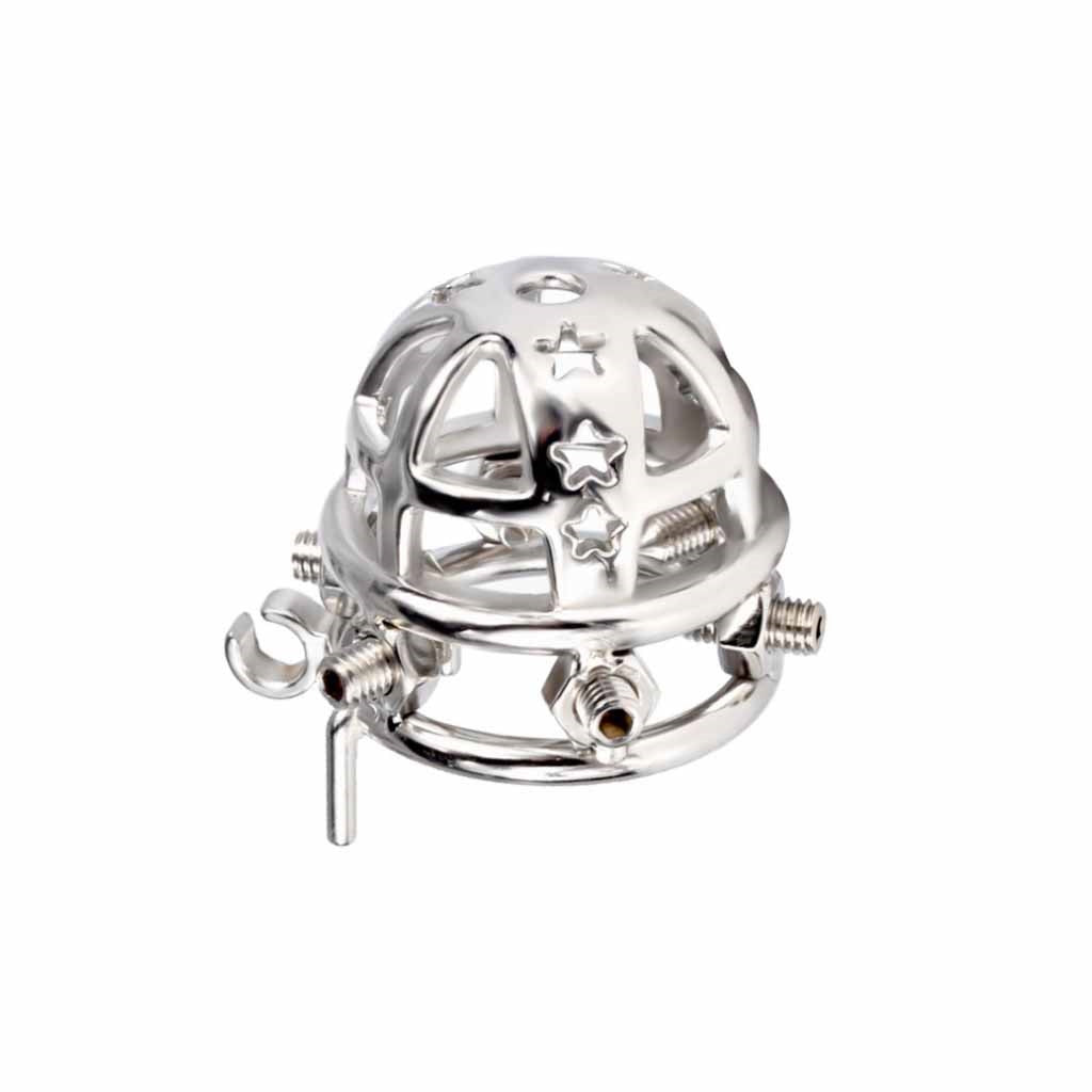 Male Cock Cage Chastity Device, Stainless Steel Ch