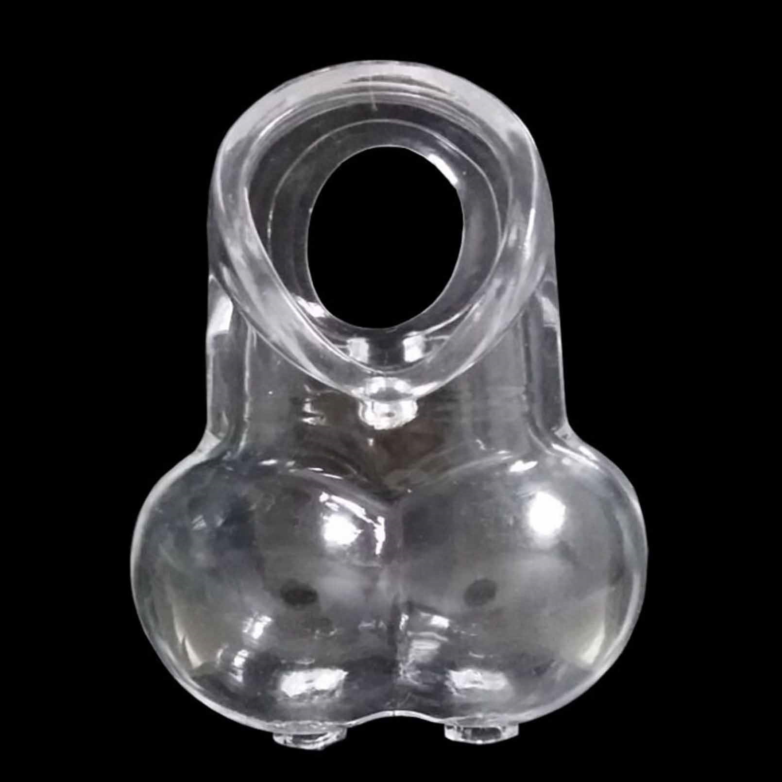 Soft Plastic Cock Lock Cage Adult Toy For Men Bind