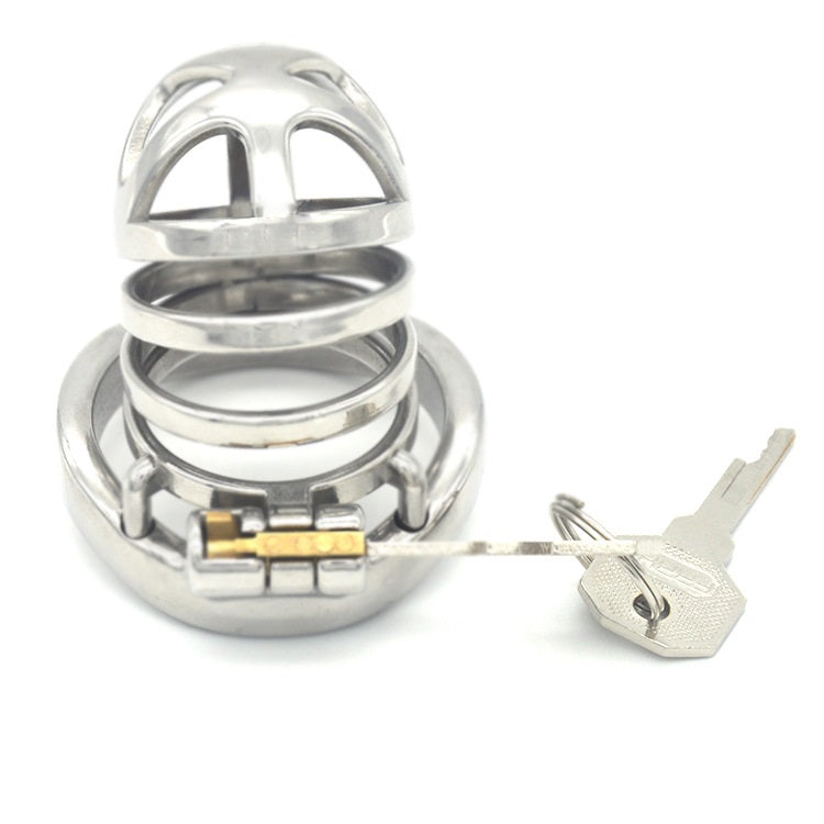 Adjustable Cock Cage Penis Ring Breathable Chastit