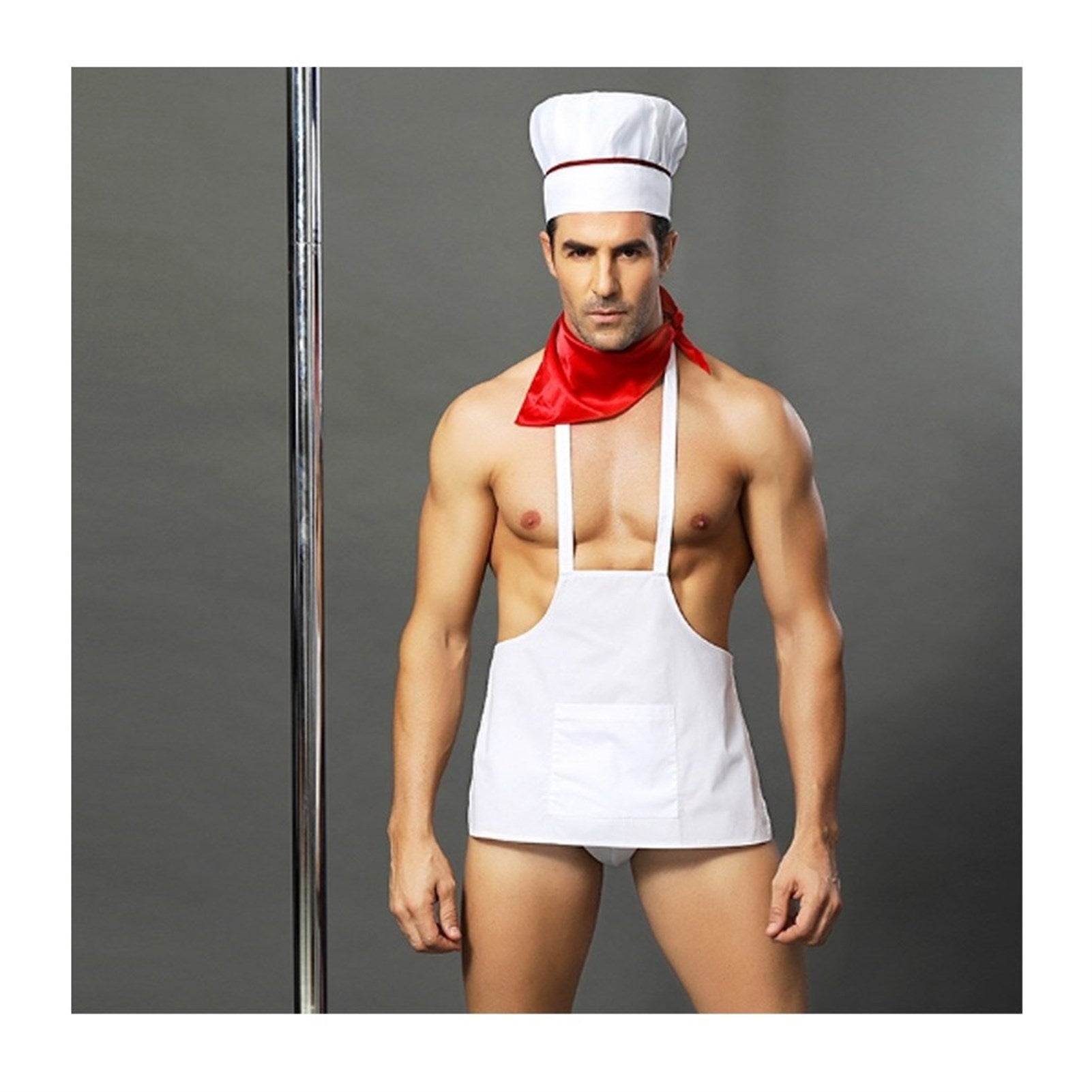 Chef Cosplay Uniform Nightclub Underwear For Men  