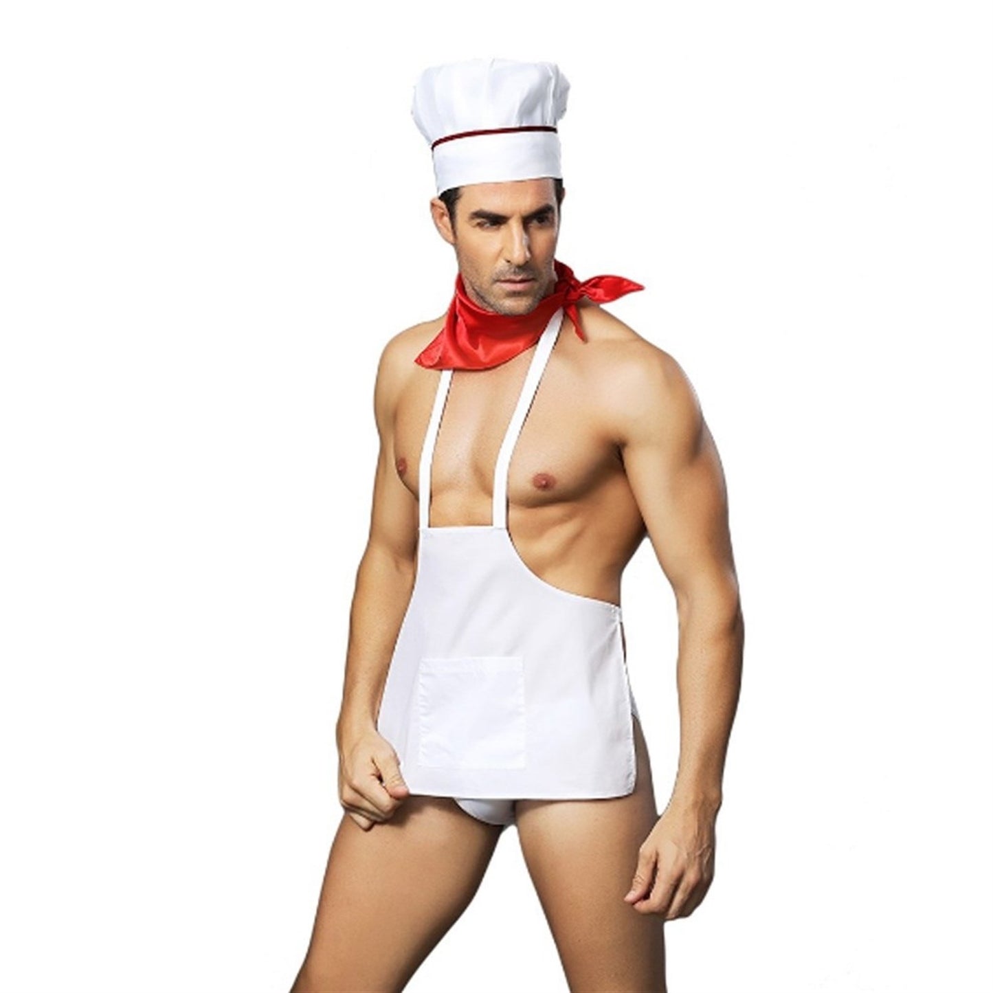 Chef Cosplay Uniform Nightclub Underwear For Men  