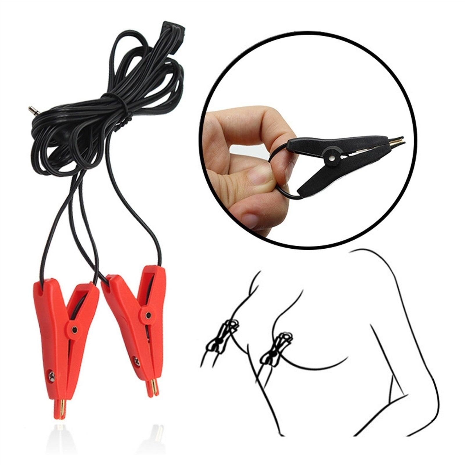 Adult Toy Metal Breast Clip Accessories Sm Tools N