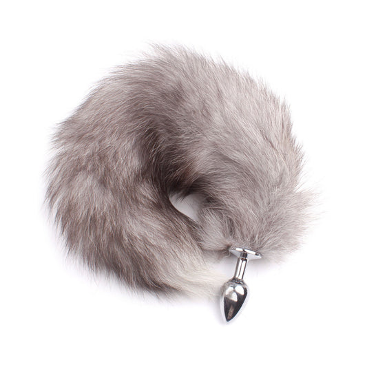 Fox Tail Trumpet Anal Plug Ring For Couple Game Be