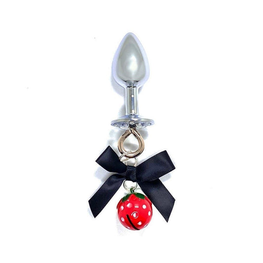 Eggs Toys Stainless Steel Crystal Jewelry Strawber