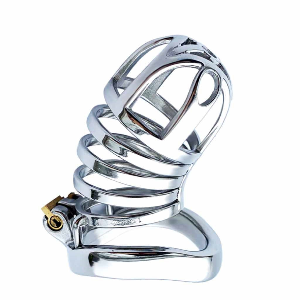 Ergonomic Design Chastity Device 2 Built-in Locks 