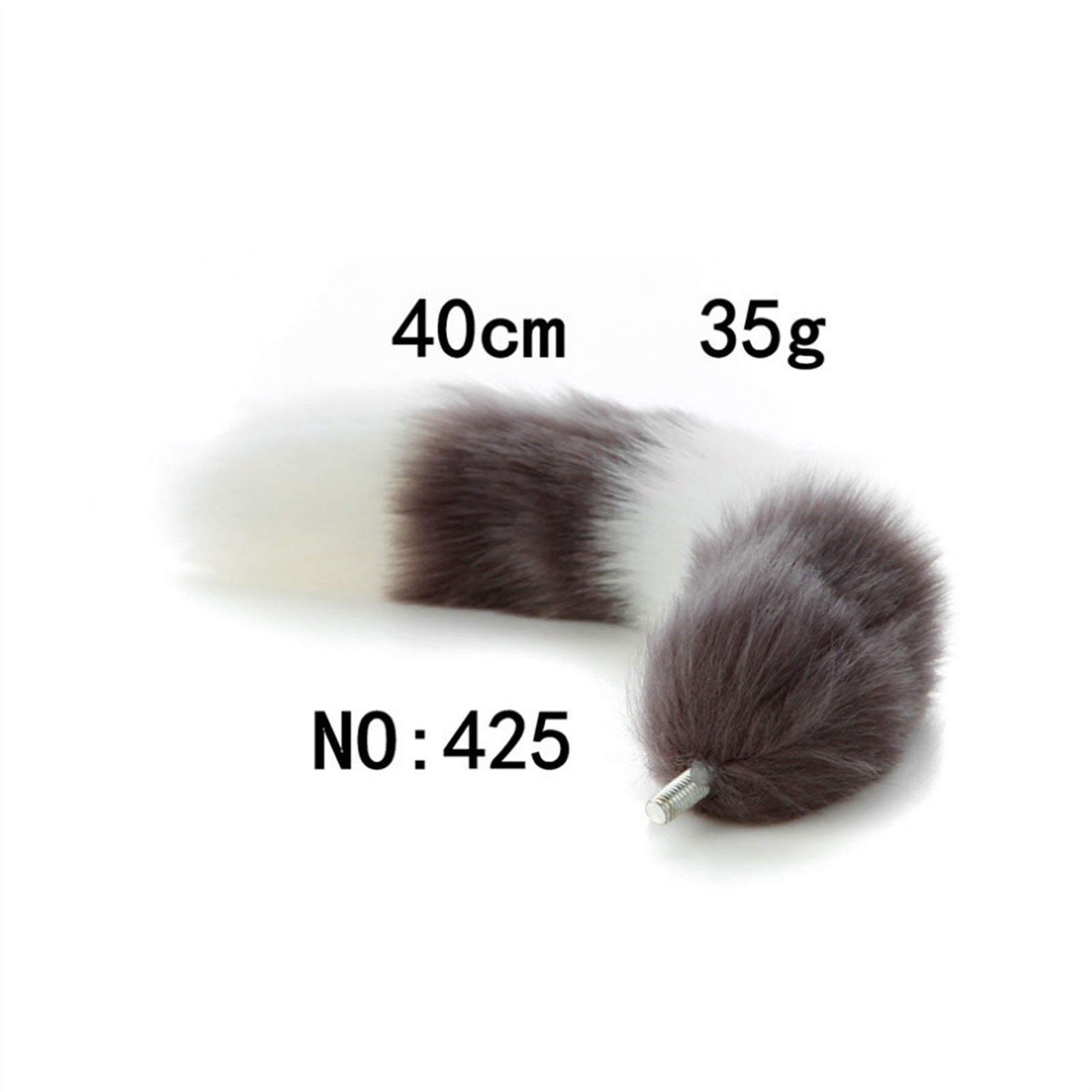 Faux fox tail anal plug ear hairpin set cosplay ad