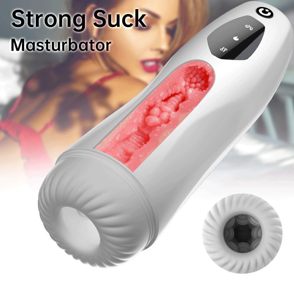 Vaginal simulator Masturbator penis trainer vibrat