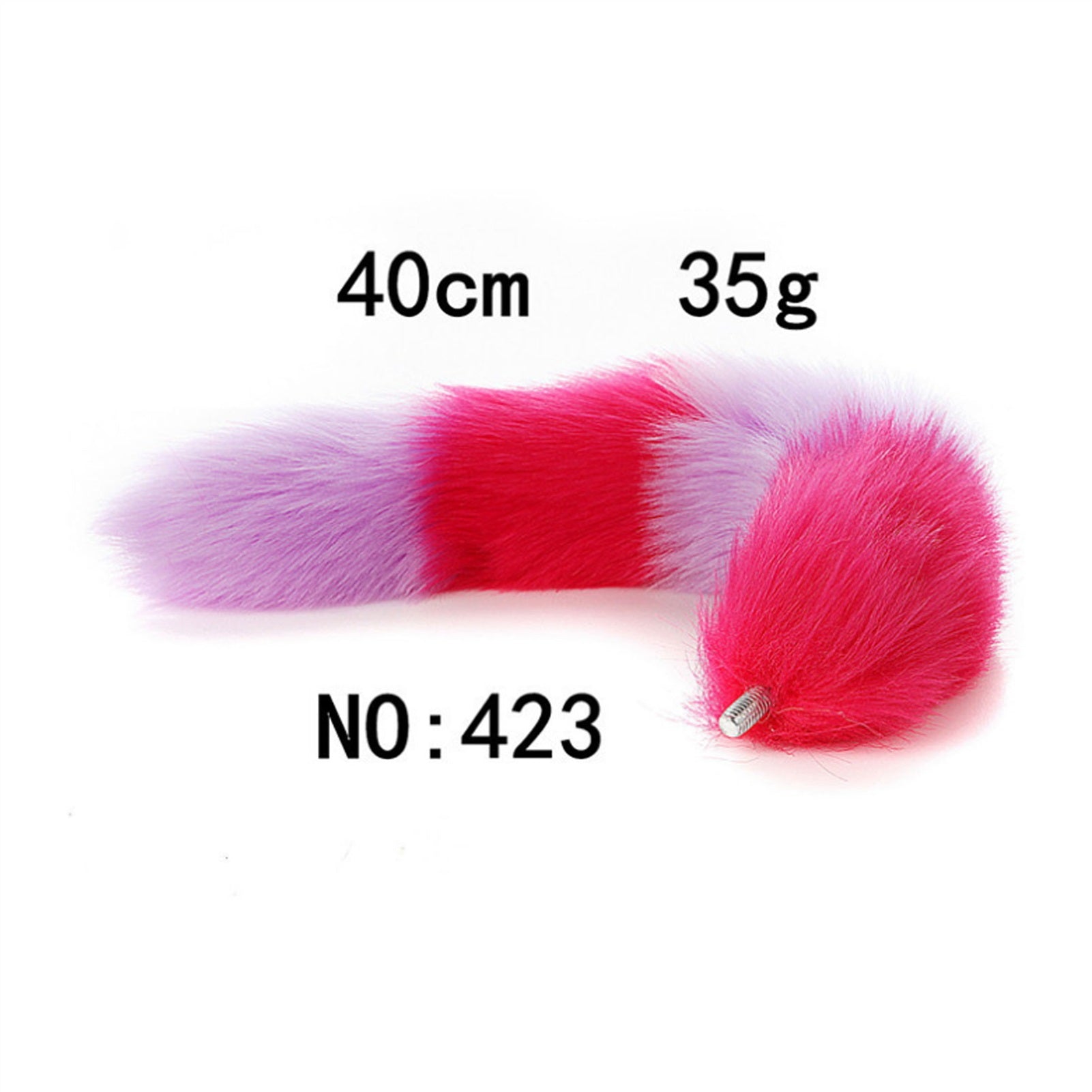 Faux fox tail anal plug ear hairpin set cosplay ad