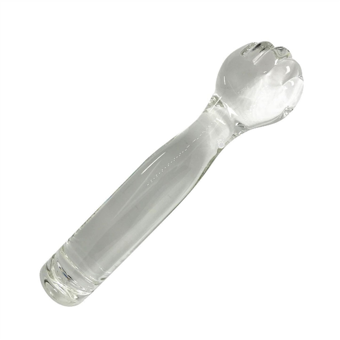 Oversized Boxing Glass Crystal Penis Anal Plug Ana