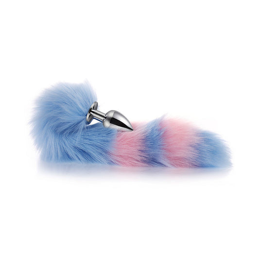 Removable Imitation Fox Tail Anal Plug For Couple 