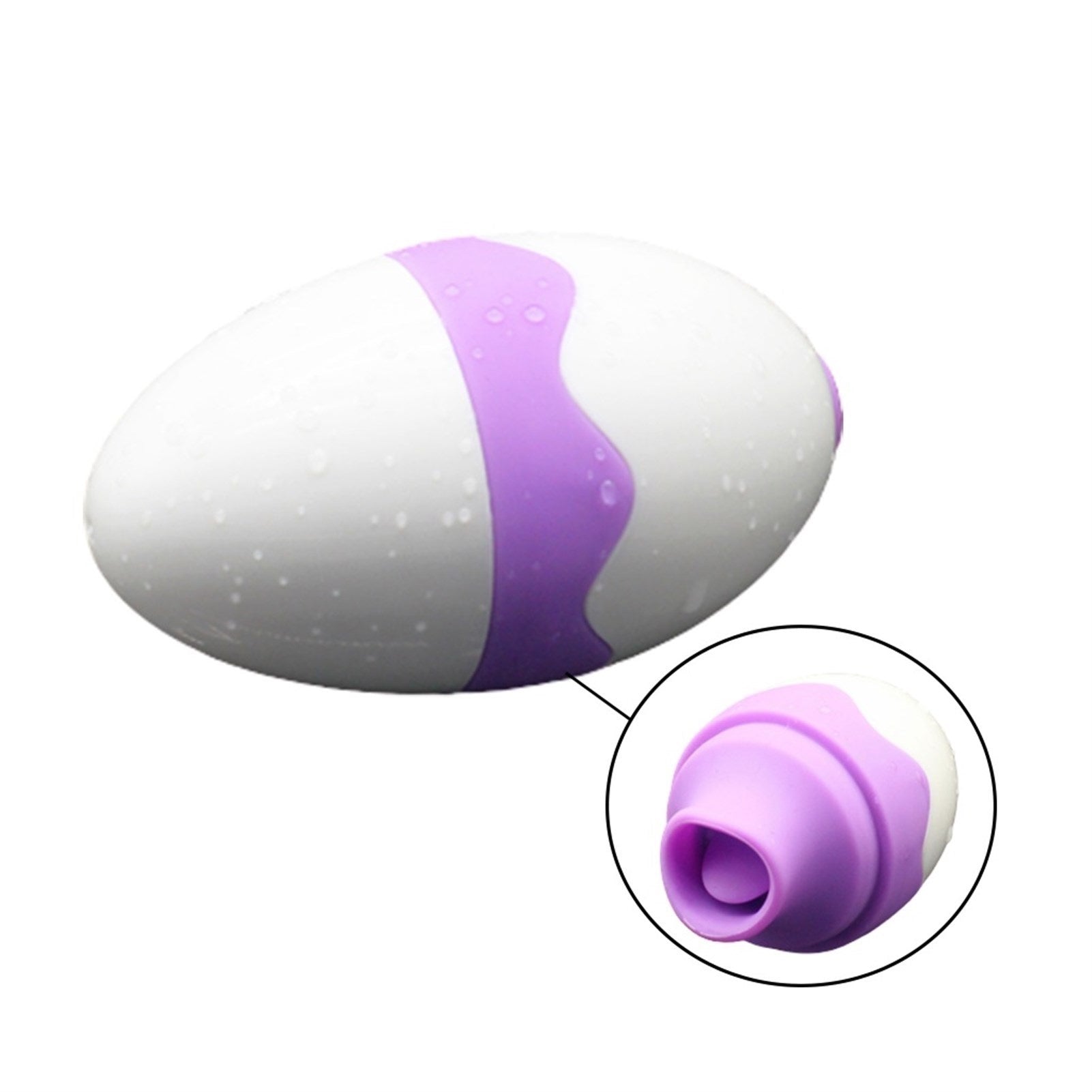 Egg-shaped Nipple And Breast Vibration Absorbing B