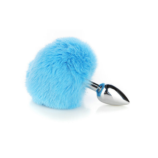 Detachable Imitation Rabbit Ball Tail Anal Plug Fo