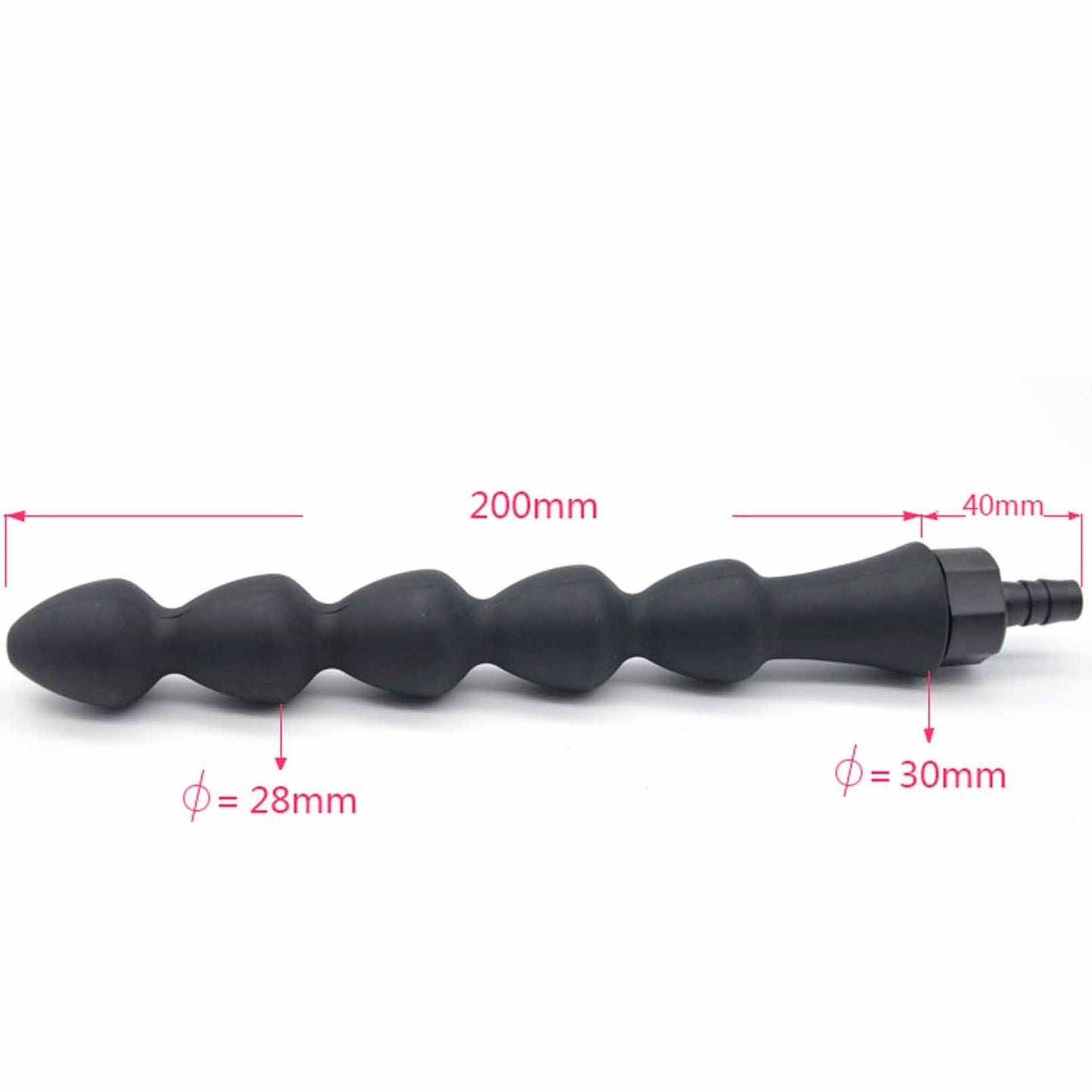 Anal Beads large double-headed double-sided flexib