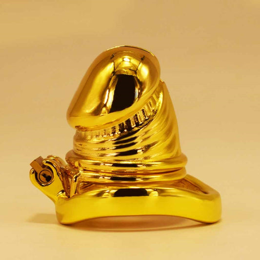 Gilded Height Cage Lengthened Lock Penis Adult Gam