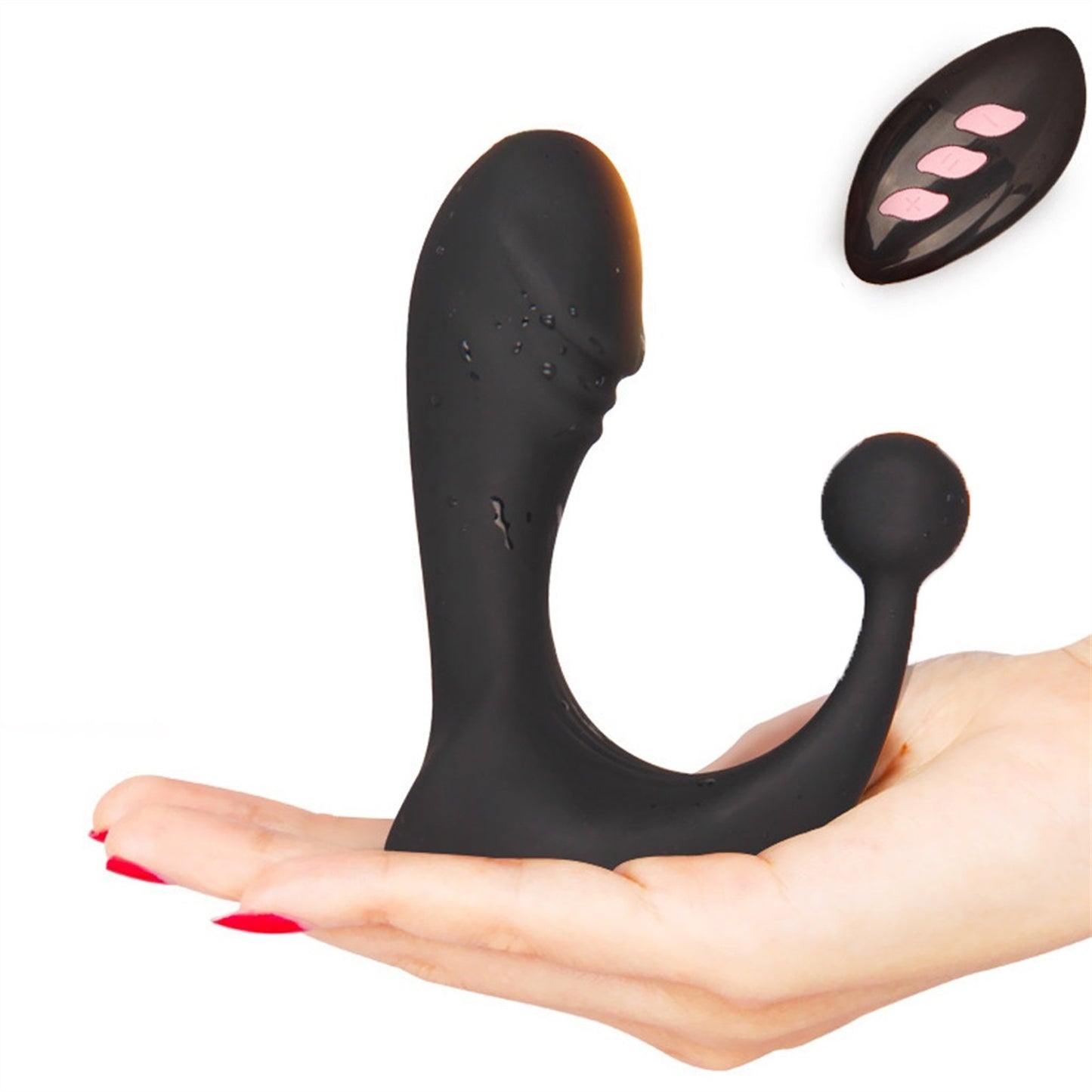 Silicone Amal Plugs Sex Toys For Couples Black/Pur