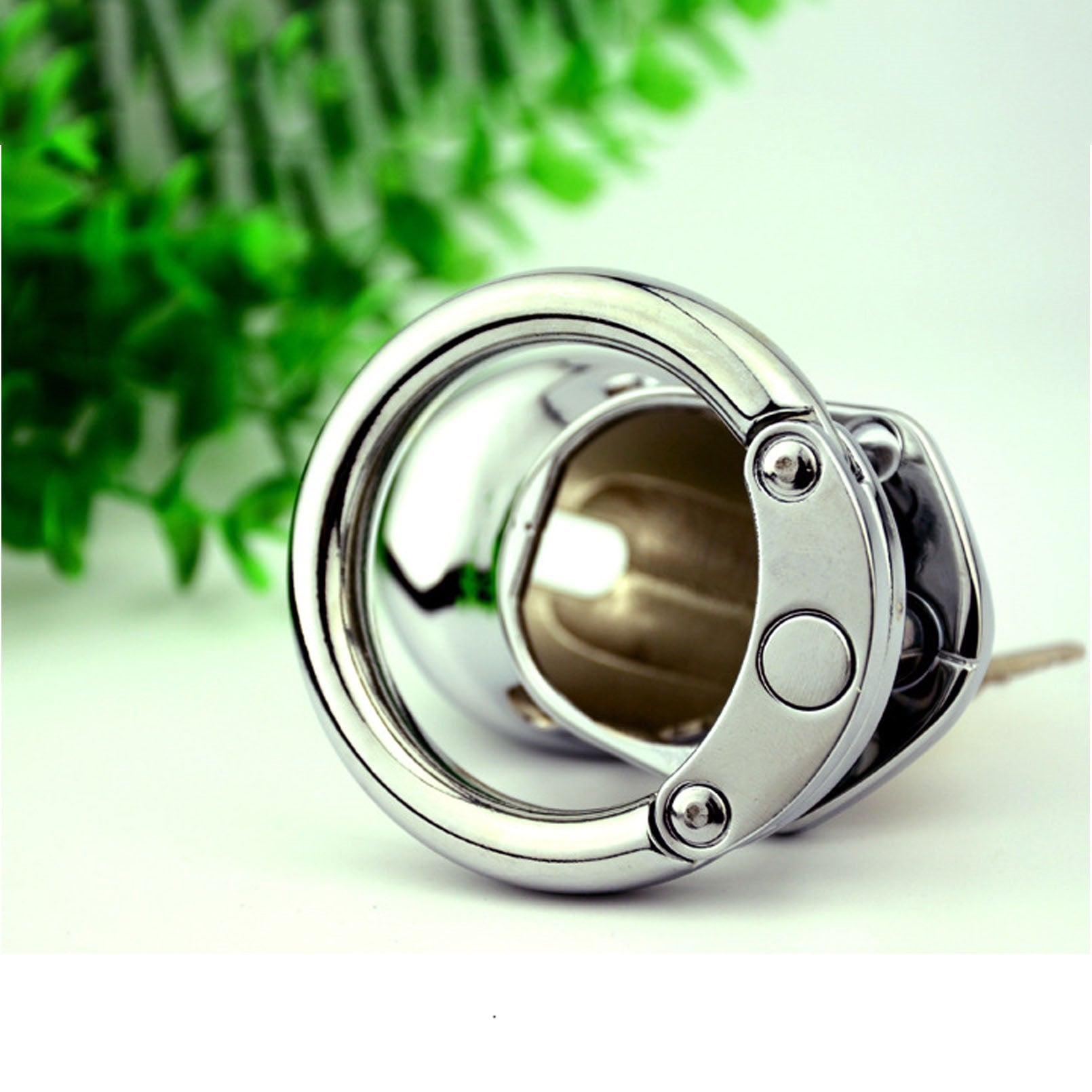 For Male Stainless Steel Metal Protection Cage Pen