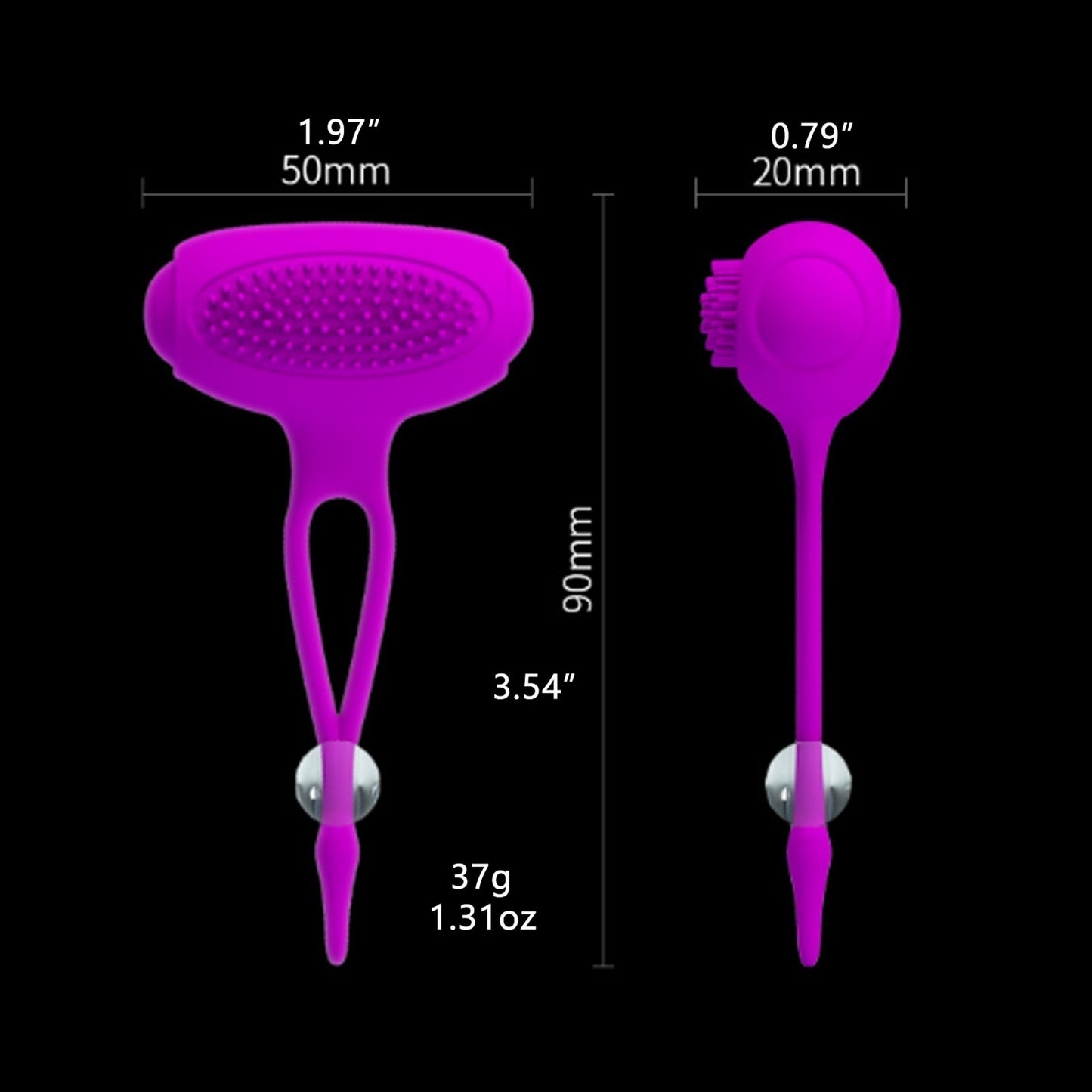 Adult Toy Purple Silicone Multi-functional Fun Adj