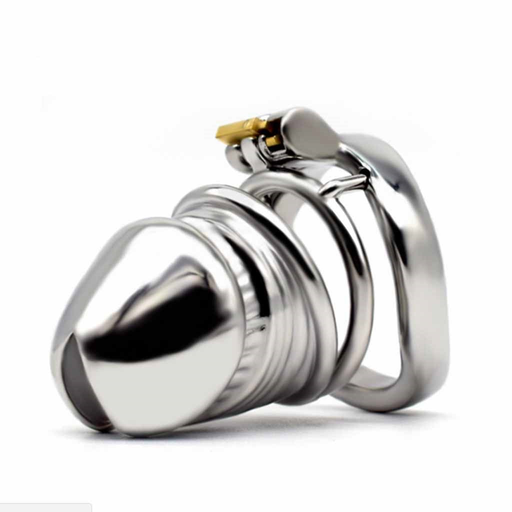 Metal Male Chastity Device Steel Stainless Cock Ca