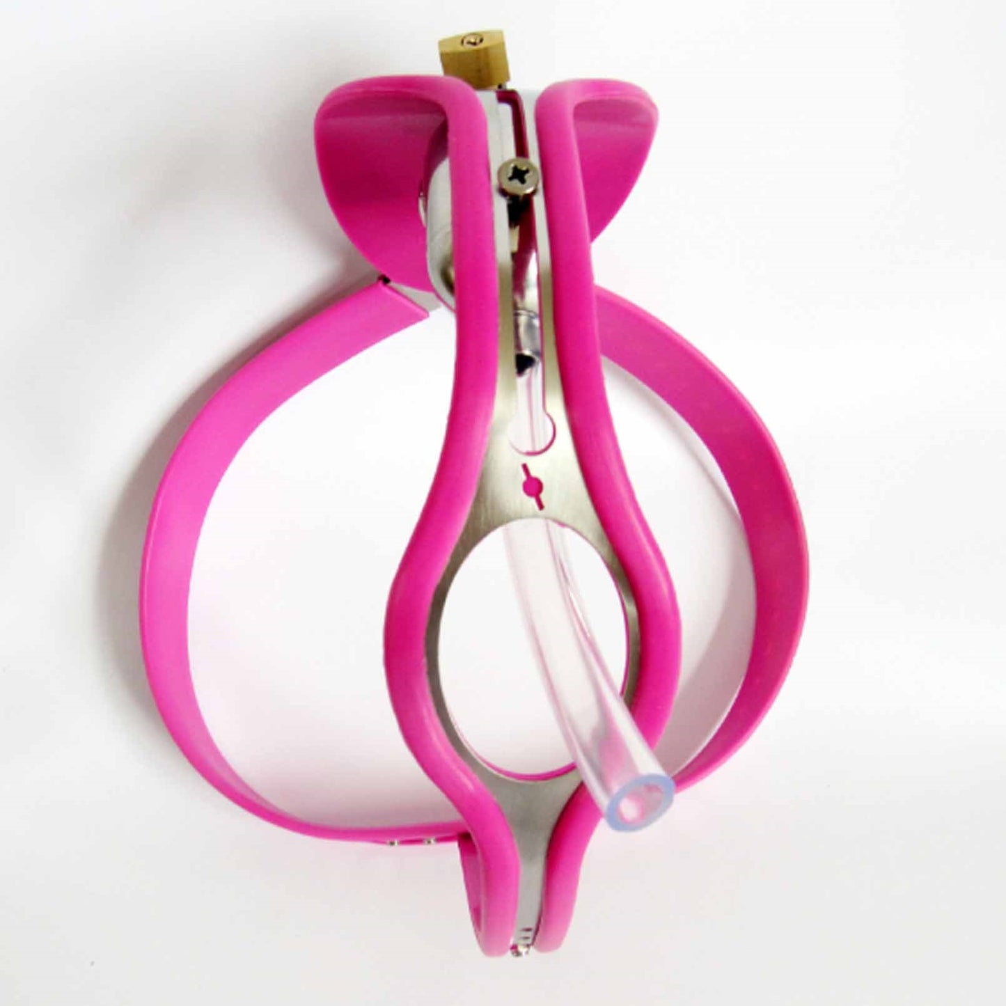 Female Chastity Belt Adjustable Stainless Steel Ch